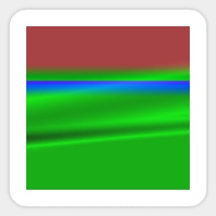 red blue green texture art Sticker